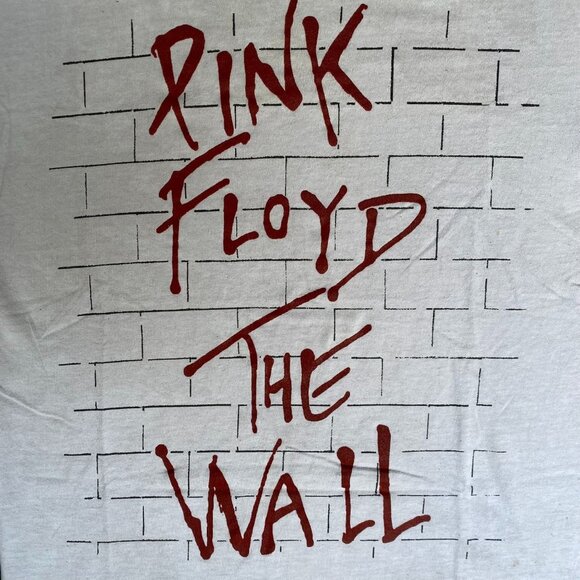 Vintage Y2K Pink Floyd Shirt The Wall Rock Band Album Tee - Picture 3 of 8